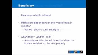 Introduction to Trusts Law [upl. by Ettelohcin78]