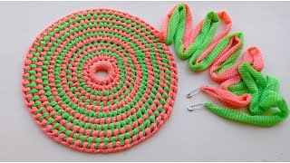 Super Beautiful Doormat Idea  Paydan Banane ka Tarika  Doormat Making At Home  Craft With Priya [upl. by Innep]