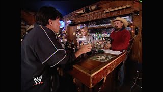 Eric Bischoff Tries To Locate quotStone Coldquot Steve Austin In Texas  RAW Feb 03 2003 [upl. by Nosnev]