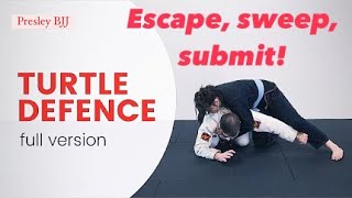 BJJ Turtle guard defence system [upl. by Inahpets]