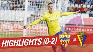 Resumen de UD Almería vs Cádiz CF 02 [upl. by Afton]