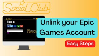 Unlink Your Epic Games Account with Social Club [upl. by Artinahs]