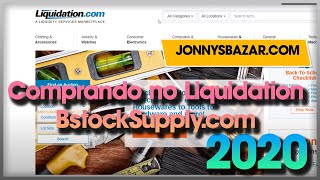 Comprando no liquidationcom Passo a passo compre pague ai no brasil e redirecione jonnysbazar 2020 [upl. by Lilyan88]