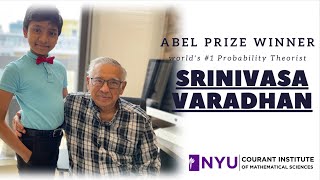 Abel Prize Winner Srinivasa Varadhan [upl. by Bevers]