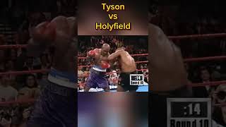 🔥 Tyson and Holyfield First fight Highlights and knockdowns boxing mma ufc [upl. by Essiralc]