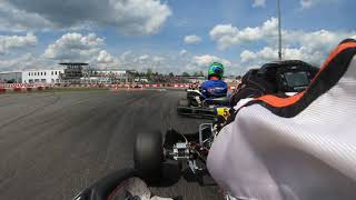 Kart Trophy WeissBlau Wackersdorf 2019 KZ2 1 Rennen  Onboard RainerMachmer51 [upl. by Issi57]