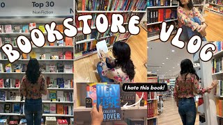 BOOKSTORE VLOG📚🍄A Day in my Life Book Shopping Huge Book Haul🌷✨ [upl. by Sanyu]