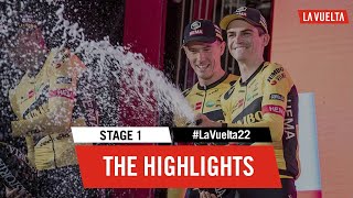 Highlights  Stage 1  LaVuelta22 [upl. by Garzon602]