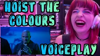 REACTION  VOICEPLAY quotHOIST THE COLOURSquot FT JOSE ROSARIO JR [upl. by Eerrahs]