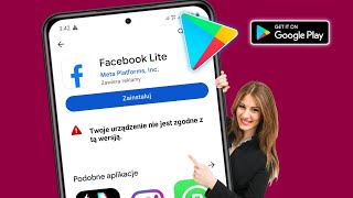 Jak naprawić że Twoje urządzenie nie jest zgodne z tą wersją Androida  SKLEPIE GOOGLE PLAY [upl. by Asyl906]