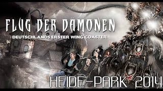 HeidePark 2014  Flug der Dämonen BampM [upl. by Kcirddec]