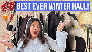 HampM WINTER HAUL😍 HampM LATEST Winter Collection  Rupal Yadav hm wintercollection [upl. by Iene]