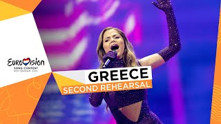 Stefania  Last Dance  Second Rehearsal  Greece 🇬🇷  Eurovision 2021 [upl. by Yzdnil35]