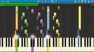 The Outer Limits  Theme Music  Synthesia Cover  Piano Tutorial [upl. by Canada745]