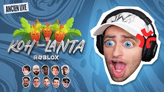 Roblox  KohLanta Outlaster  Rediffusion Squeezie du 03022022 [upl. by Aelgna]