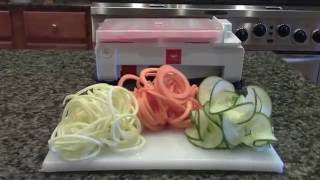 Folding TriBlade Spiralizer [upl. by Ablasor]