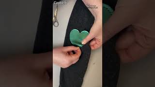 Tutoriel Tricot  Réparer un trou avec une patch tissée visible mending [upl. by Eeloj22]