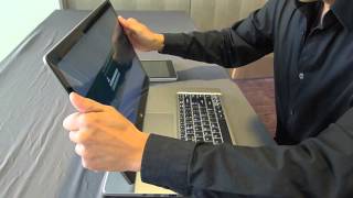 First Look at Acer Aspire R7 [upl. by Aillicec]