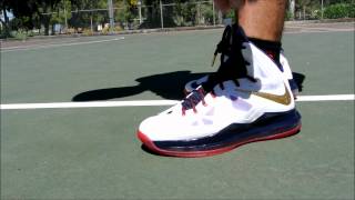 Nike LeBron X 10 Performance Review [upl. by Cassady]