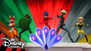 Miraculous Ladybug  All the Transformations So Far 😱  Disney Channel UK [upl. by Anauqes]