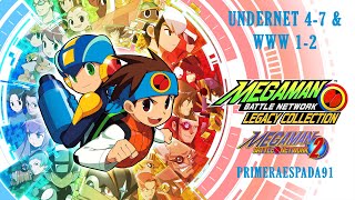 Megaman Battle Network 2 Undernet 47 and WWW12 Walkthrough [upl. by Anitap]