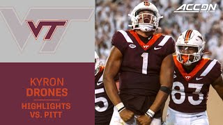 Virginia Tech QB Kyron Drones Shines Brightly With 5 Touchdown Performance [upl. by Norod]