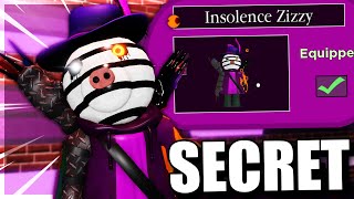 UNLOCKING SECRET INSOLENCE ZIZZY SKIN  Roblox Piggy The Lost Book [upl. by Kessiah]