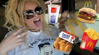 MCDONALDS MUKBANG  STALKING TANA MONGEAU [upl. by Dixon]