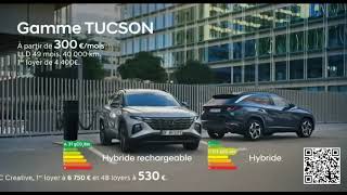 Publicité  HYUNDAI  Gamme Tucson  Avril 2023 [upl. by Anrev]