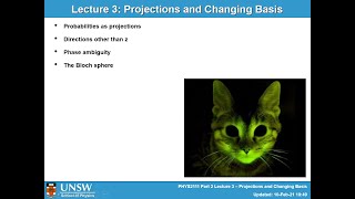 PHYS2111 Quantum Mechanics  Lecture 3 Part 2 [upl. by Kikelia571]