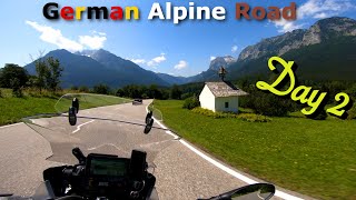 Motorcycling the German Alpine Road Day 2 [upl. by Gellman]