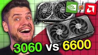 QUAL é a MELHOR PLACA de VÍDEO CUSTO x BENEFÍCIO RX 6600 vs RTX 3060 [upl. by Hump]