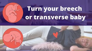 Physical therapy 💕 Breech baby 💕Transverse baby 💕 Psoas release [upl. by Libys]