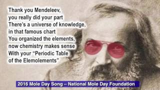 Mole Day Song 2016 [upl. by Justino700]