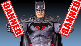 McFarlane got BANNED from using this accessory for all DC figures DC Multiverse Flashpoint Batman [upl. by Amadis]