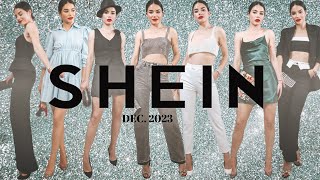 HAUL DE SHEIN OUTFITS PARA ESTAS FIESTAS DICIEMBRE 2023 OUTFITS NAVIDAD Y FIN DE AÑO ⭐️YISSEL G⭐️ [upl. by Aisad]