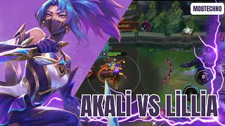 AKALİ vs LİLLİA SOLO AKALİ İLE DÜMEN TUTMAK   WİLD RİFT [upl. by Eicrad]