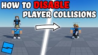 HOW TO DISABLE PLAYER COLLISIONS  Roblox Studio Tutorial [upl. by Hardunn]