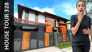 Dream Home Tour A Tropical Modern Escape in Quezon City • Presello House Tour 328 [upl. by Jayme]