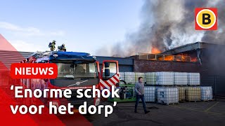 Vrees voor drie doden bij brand in Werkendam  Omroep Brabant [upl. by Belva]