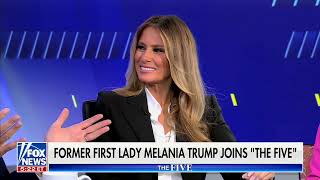 First Lady Melania Trump Joins The Five [upl. by Nestor]