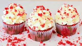 Капкейки Красный бархат ☆ Red velvet cupcakes [upl. by Koby26]