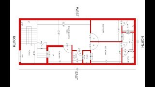 20x50 south facing house plan  2bhk house plan  porch [upl. by Daitzman386]