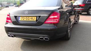 Mercedes S500 V8 AMGdesign Exhaust system Great sound by Maxiperformance [upl. by Amanda]