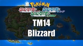 Pokemon RubySapphireEmerald  Where to find TM14 Blizzard [upl. by Ynnol]