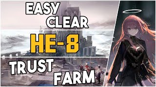 HE8  Trust Farm Easy Strategy 【Arknights】 [upl. by Aric]