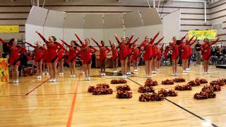 Escobedo Middle School Cheer  5th Grader Assembly 2011 [upl. by Arremat]