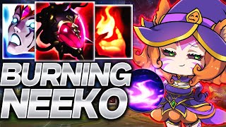 Full BURN Neeko Build is SO ANNOYING Malignance Neeko [upl. by Melissa]