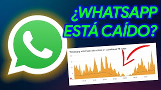 Cómo saber si WHATSAPP está CAÍDO o FALLA [upl. by Salvatore]