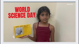 World Science Day 2023  How to make a desk calendar  calendar scienceday2023 nikhiltania [upl. by Ettenad309]